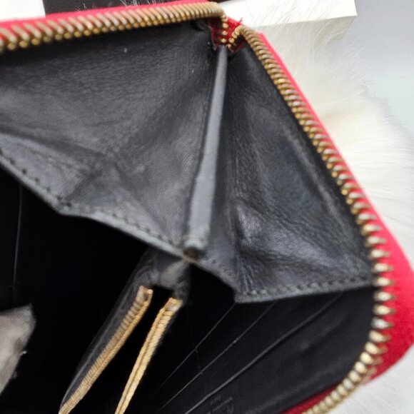 Dior Pink Patent Leather Zip Around Wallet - Picture 16 of 17